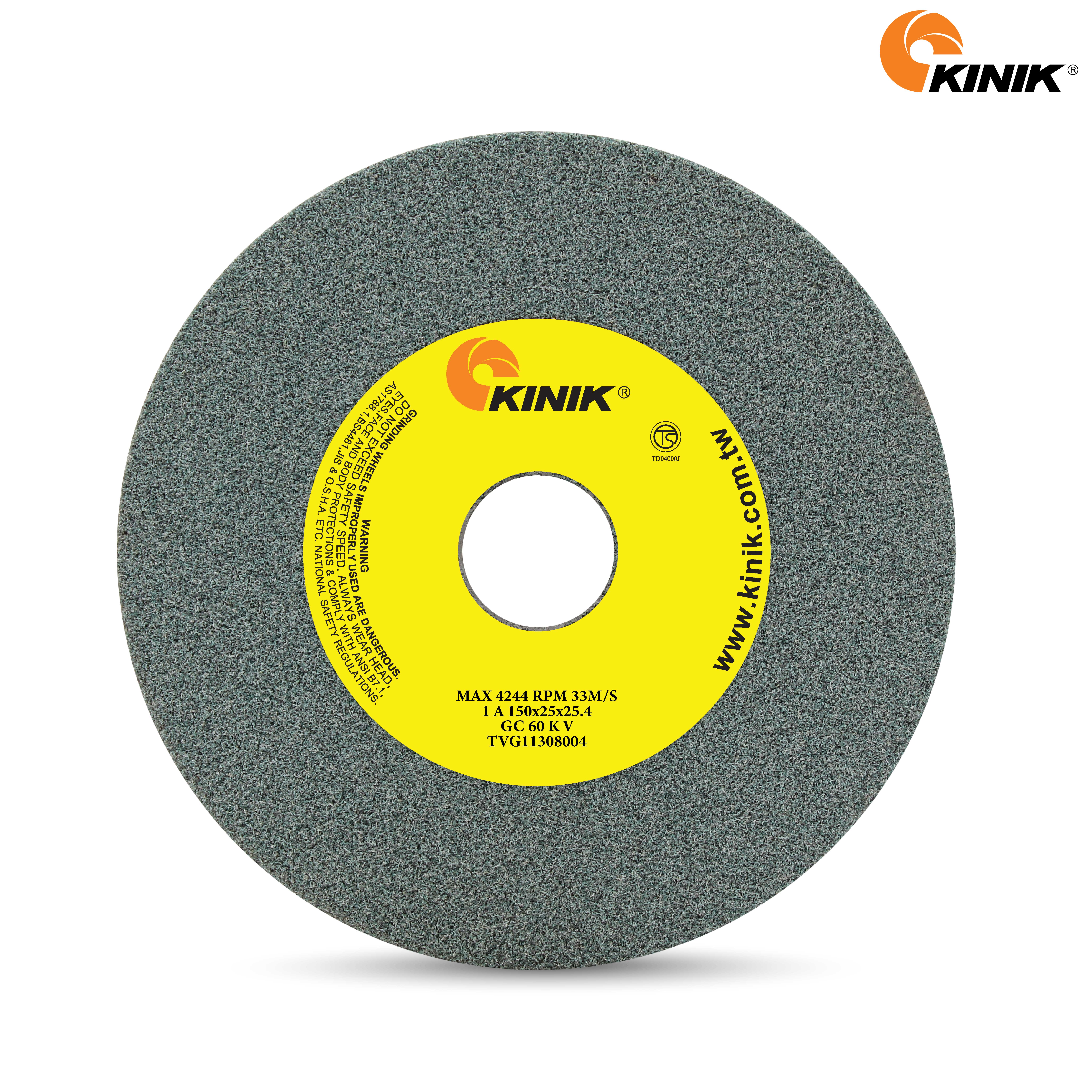 หินเจียร KINIK GC60KV1A 150x25x25.4 mm.
