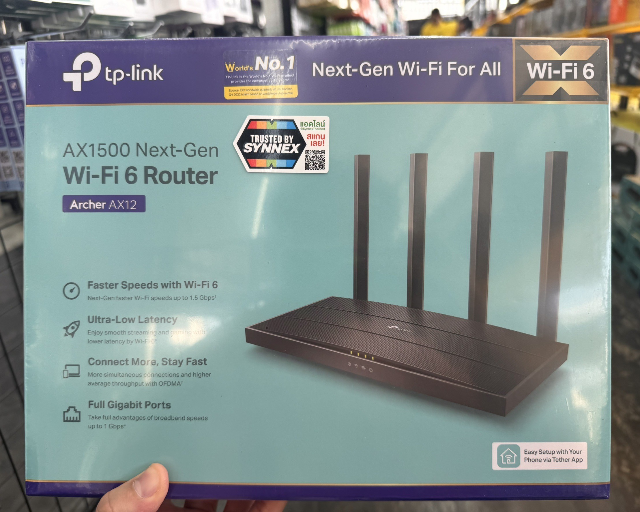 TP-LINK AX1500 Archer AX12 WI-Fi 6 Router