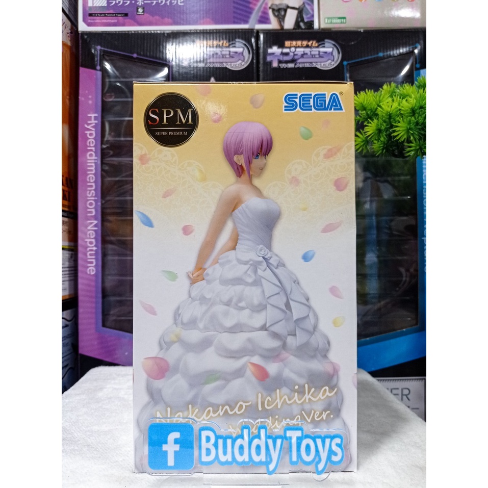 [ Figure แท้ ] #เจ้าสาวผมเป็นแฝดห้า The Quintessential Quintuplets - Ichika Nakano Wedding Ver [ SEGA ]
