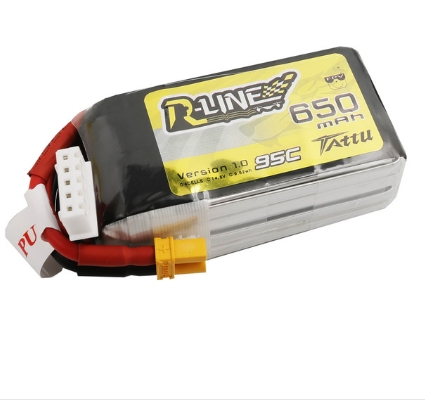 Tattu R-Line 4S V1 V3 V4 95C 120C 130C 650 750 850 1050 1300 1550 1800 2000mAh แบตตัวแรงสำหรับ FPV