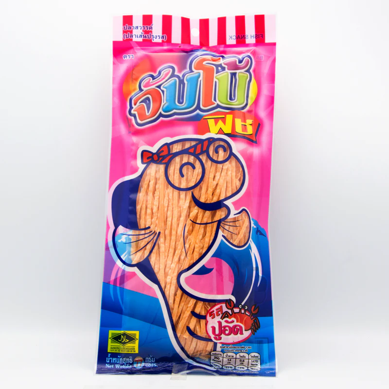 8852199152105 จัมโบ้ฟิช รสปูอัด 72ก.