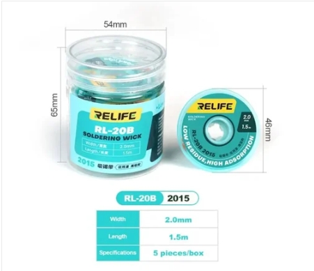 Relife RL-20B Strong Clean Desoldering 2015