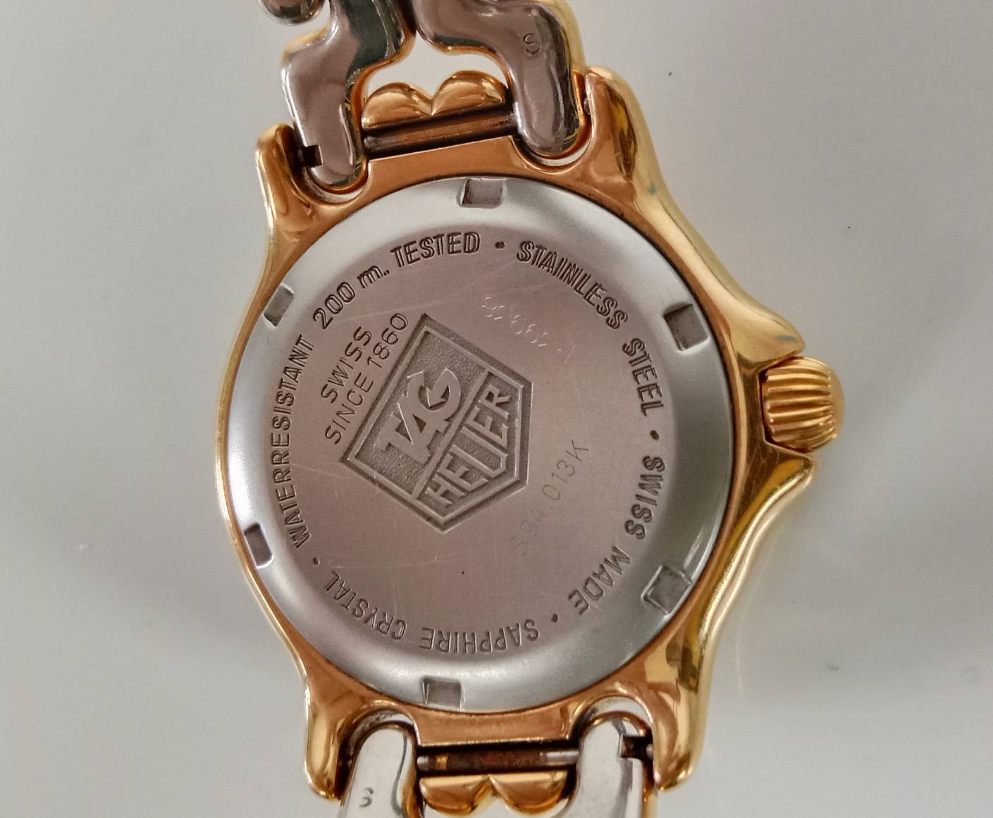 13.TAG HEUER ระบบ Quartz Boy size หน้าปัด 36 mm พร้อมกล่องแท้