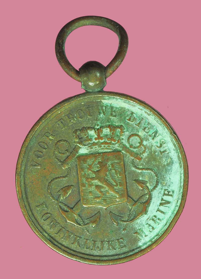 A5374 เหรียญเครื่องราชรับราชการครบ 15 ปี ประเทศเนเธอเเลนด์ ไม่มีแพรแถบ(ของสะสม) 16