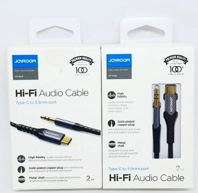 Joyroom SY-A03 (TYPE-C TO 3.5 มม. AUX)