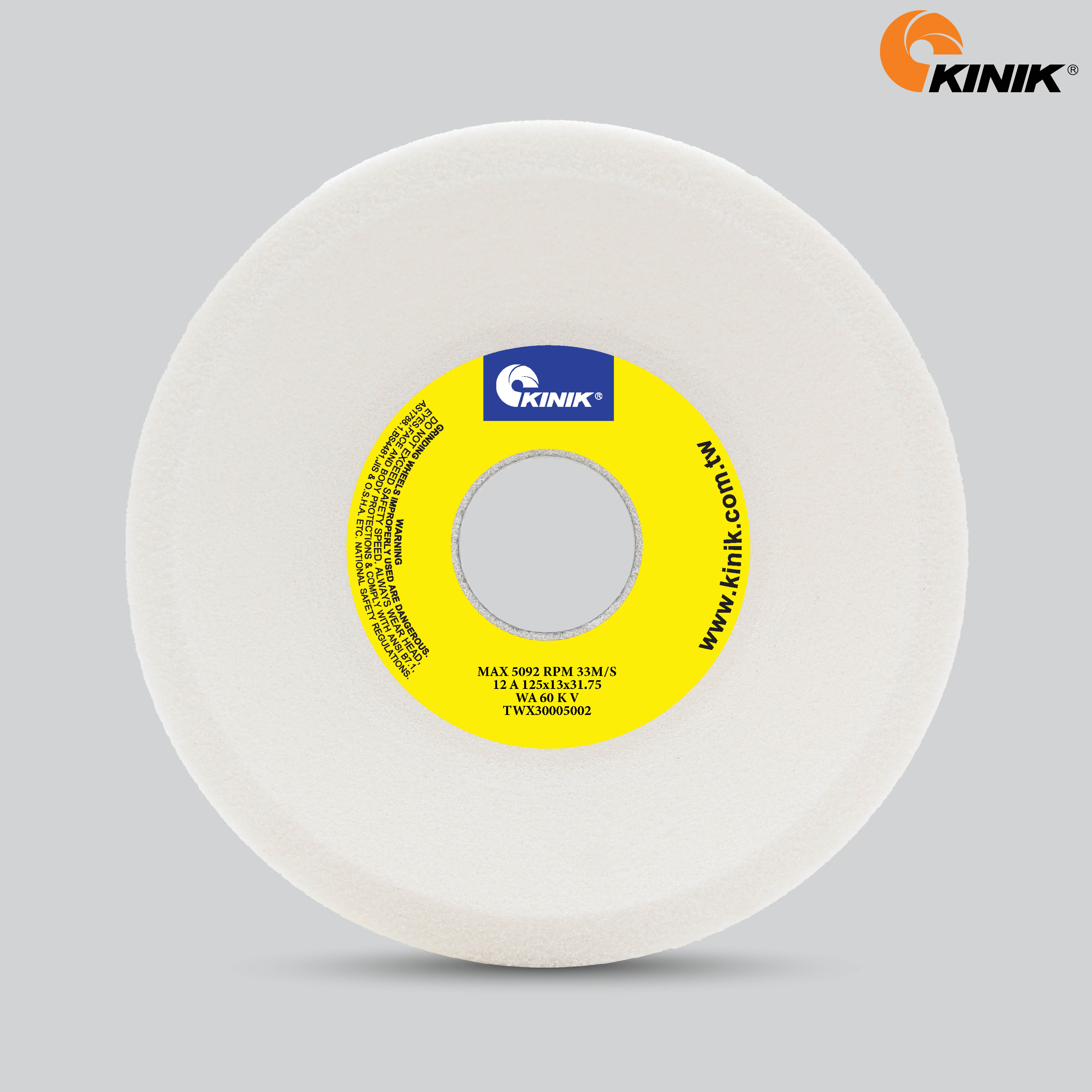 หินจาน KINIK WA60KV12A 100x12x31.75 mm.