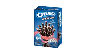 8934680033473 โอริโอ สตรอเบอร์รี่ เวเฟอร์โรล 54 ก.