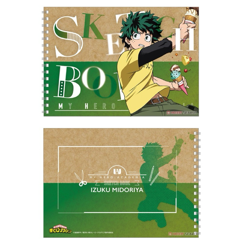 สมุดสเกตซ์ มิโดริยะ อิซุคุ -มายฮีโร่ อคาเดเมีย[My Hero Academia -Sketchbook- Midoriya Izuku]
