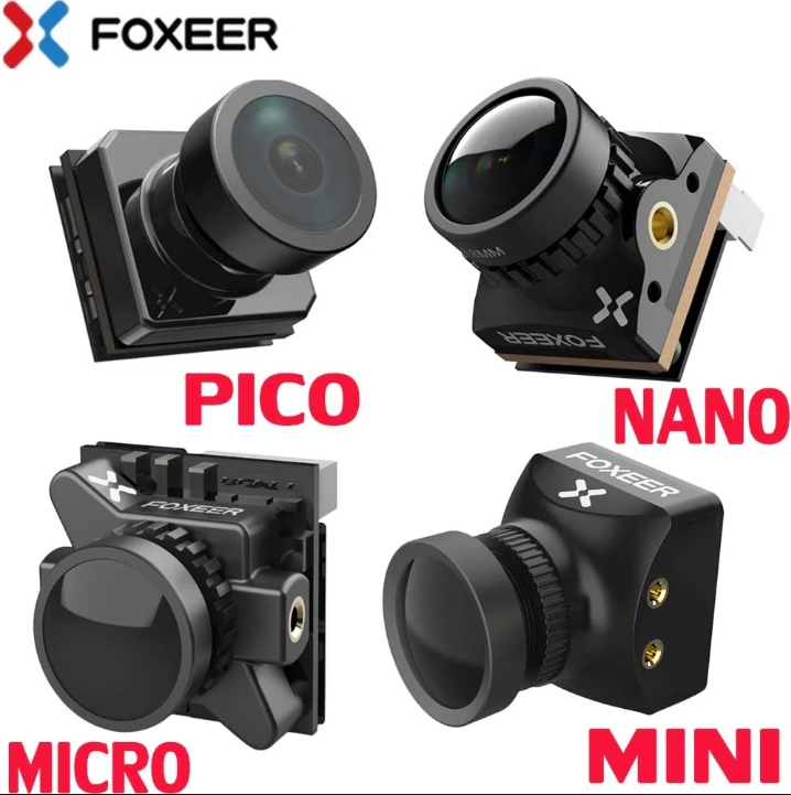 Foxeer Razer Pico/Razer Mini/Razer Micro/Razer NANO 1200TVL PAL/NTSC Switchable 4:3 16:9 FPV กล้องสำหรับ RC Drone รุ่นอัพเกรด