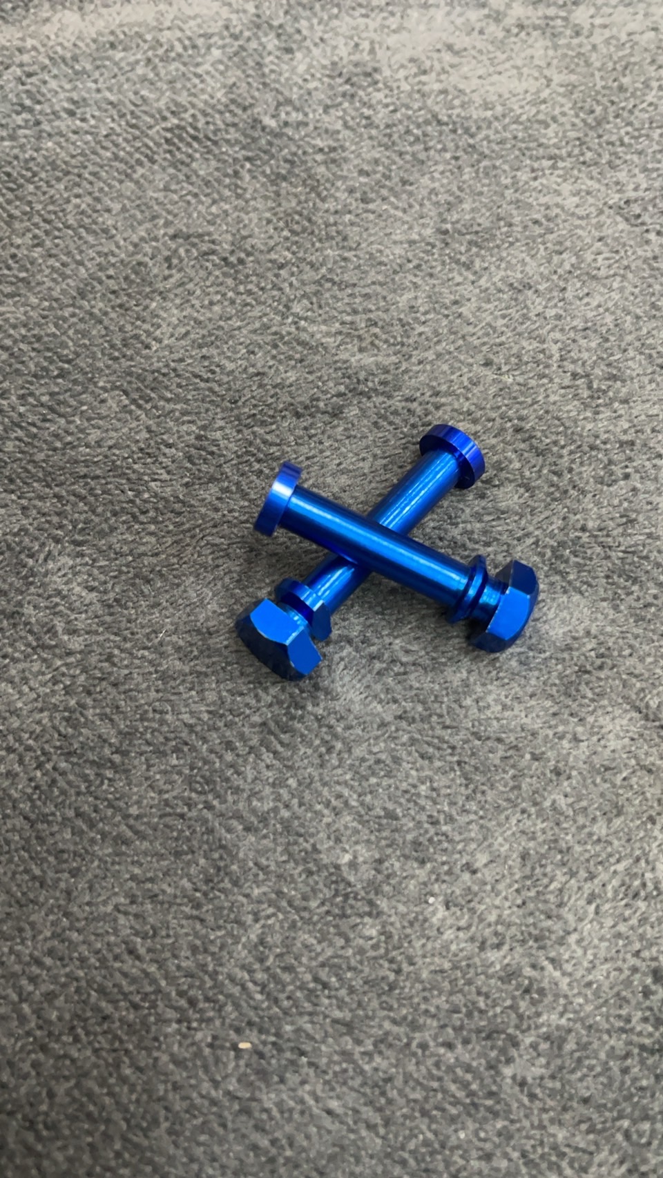 สลักบอดีี้ CNC / RD สีน้ำเงิน