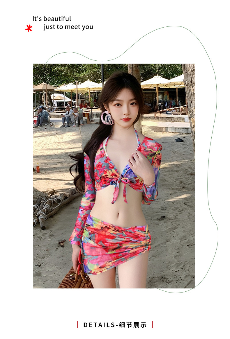 ชุดว่ายน้ำ บิกินี่ ครบเซท สินค้าพร้อมส่งในไทย