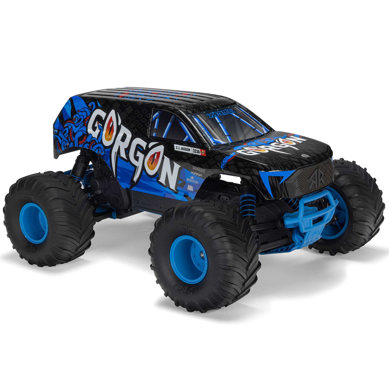 ARA3230ST3 1/10 GORGON 2WD RTR Brushed Monster Truck (Battery & Charger Included)
