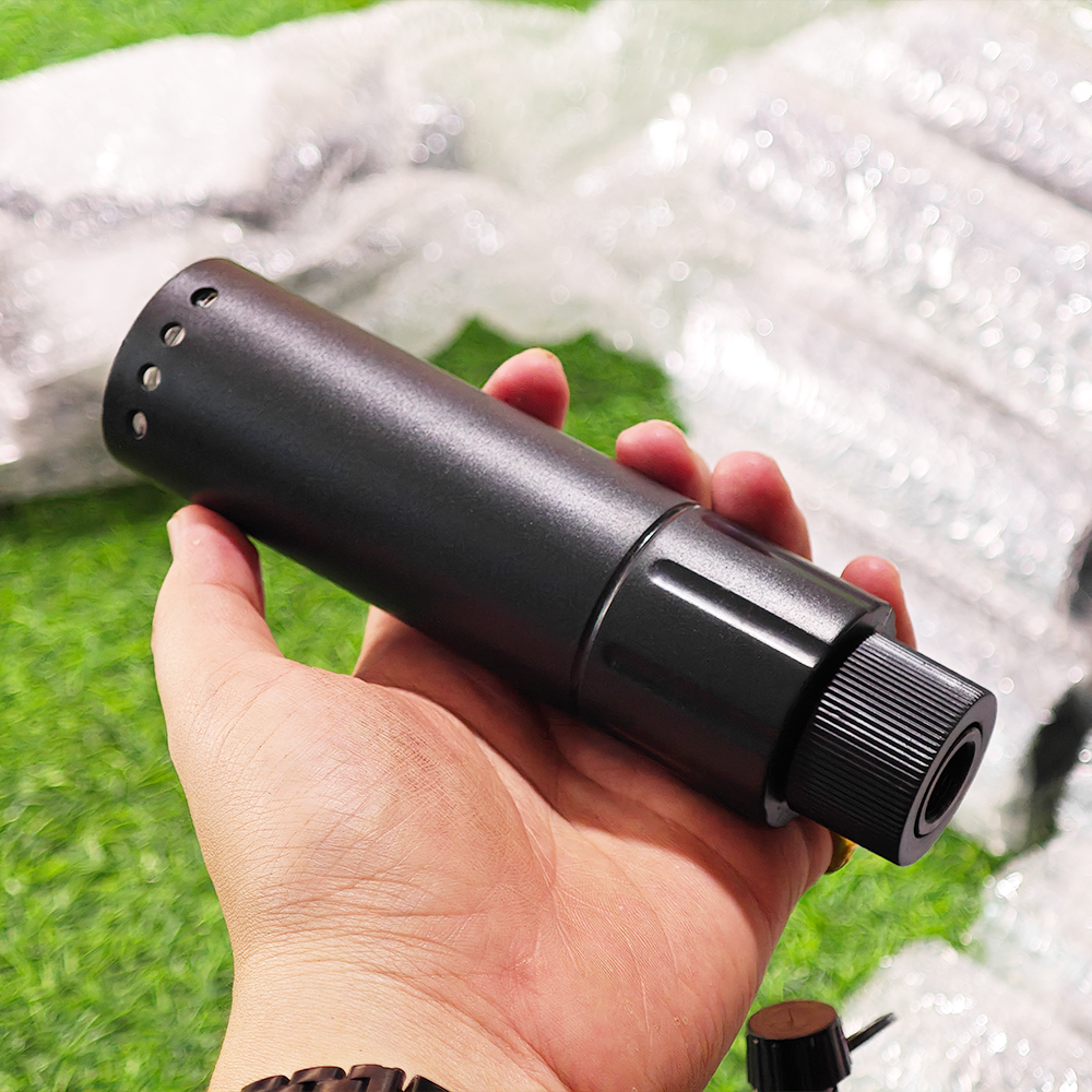 กระบอกไฟปลายปืน พลาสติกเกลียวซ้าย 14 มิล (SHL)