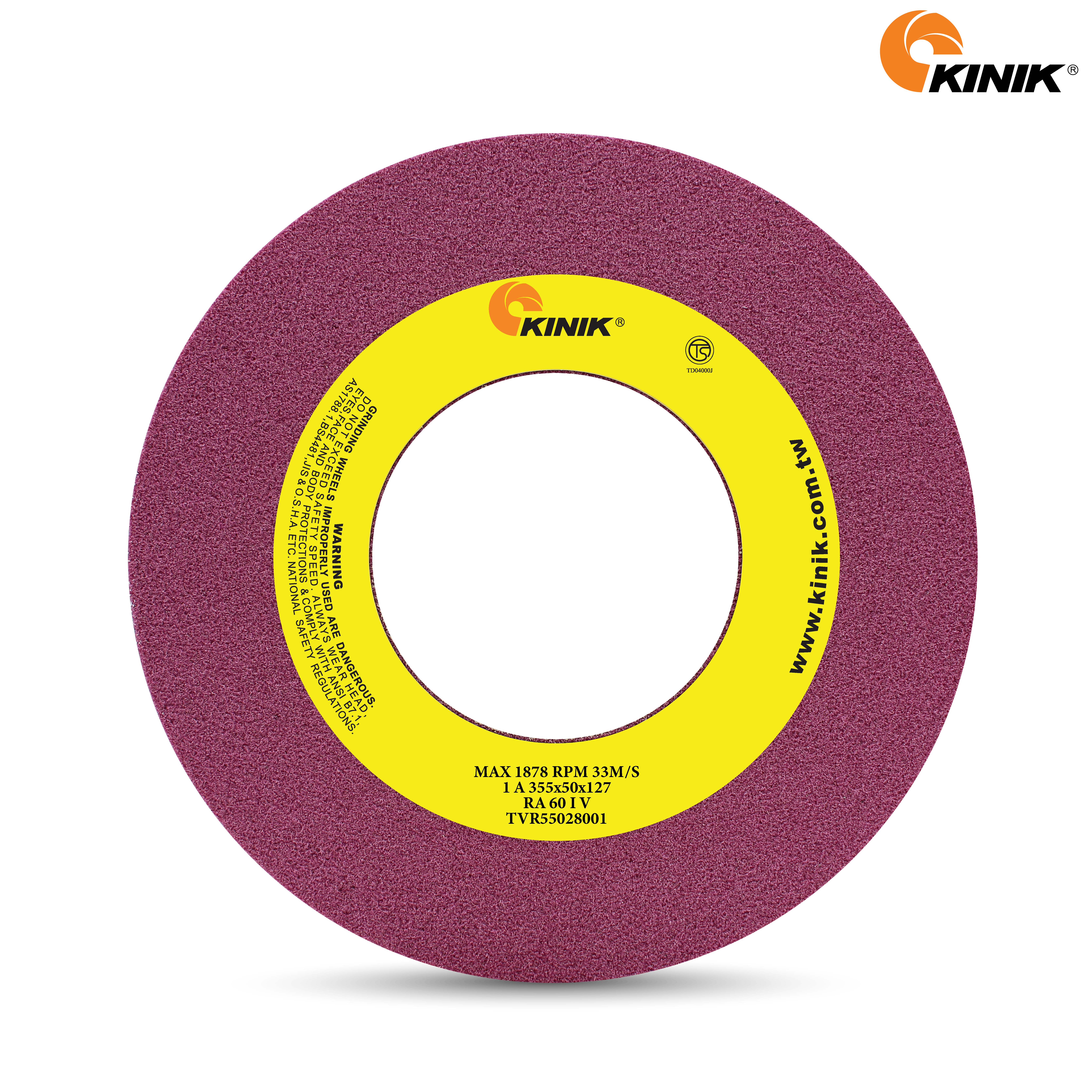 หินเจียร KINIK RA60IV1A 355x50x127 mm.