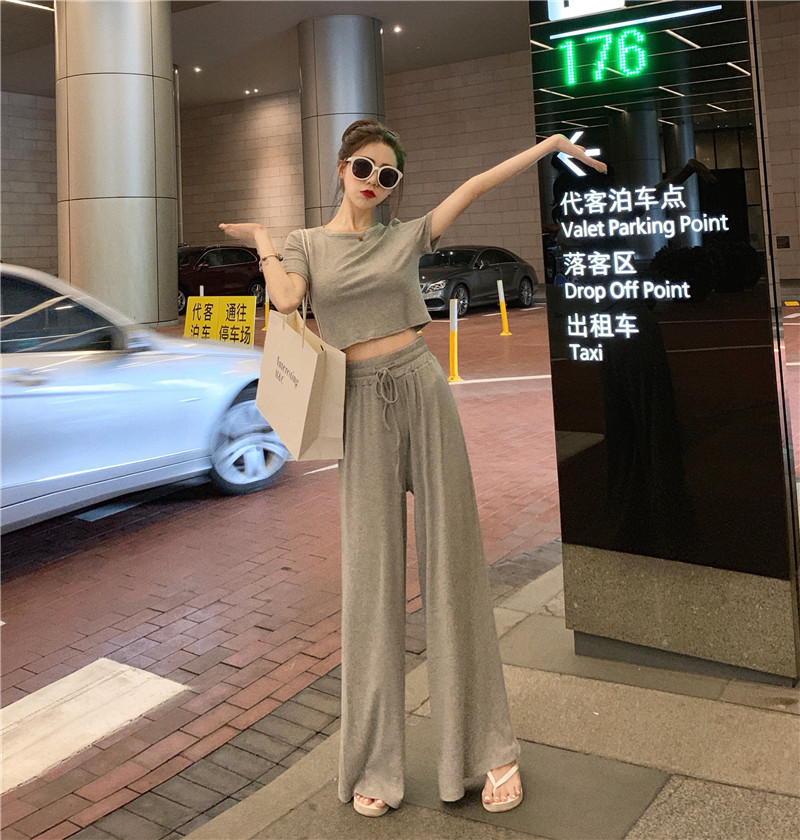 ชุดเซท เสื้อ+กางเกงขายาว สินค้าพร้อมส่งในไทย รหัส Set119