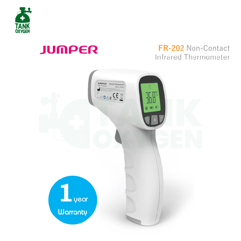 Jumper รุ่น JPD-FR202 เครื่องวัดอุณภูมิร่างกาย อินฟาเรท ประกันศูนย์ไทย 1 ปี