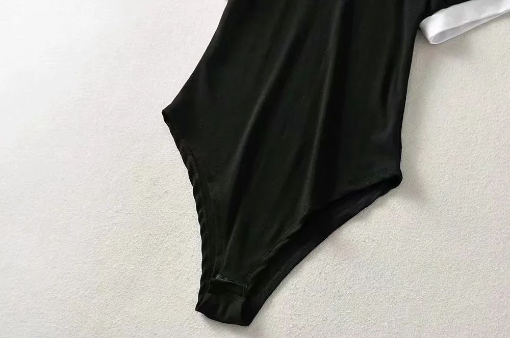 เสื้อยืดบอดี้สูท คอกลม CN1188 พร้อมส่งในไทย