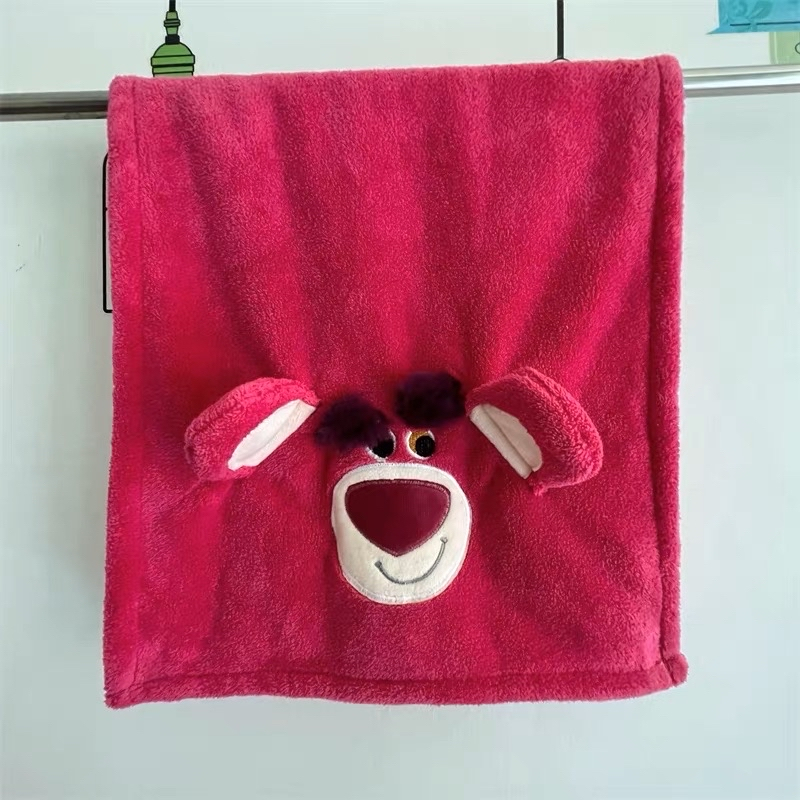 หมวกคลุมผม ผ้าเช็ดหน้า Lotso ของขวัญน่ารัก โซคิ้วส์สุดๆ