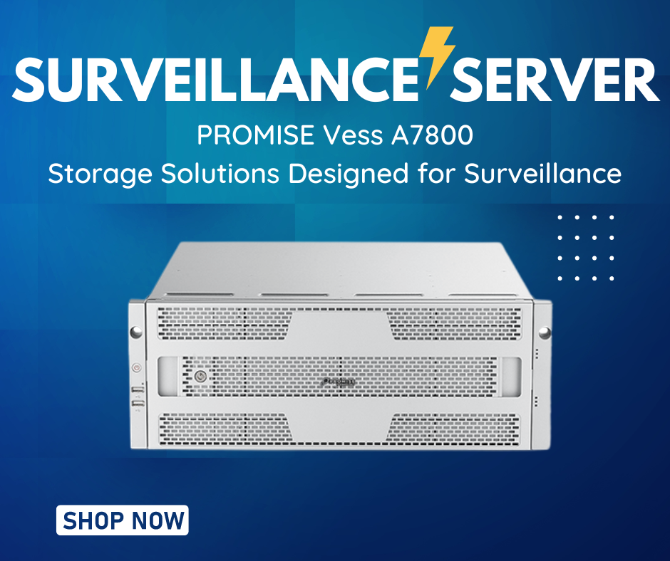 Surveillance Server โซลูชันการจัดเก็บข้อมูลที่ออกแบบมาเพื่อการเฝ้าระวัง