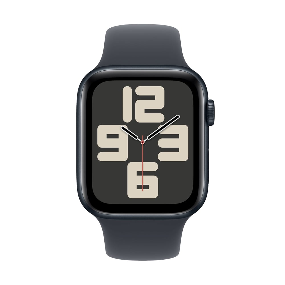 Apple Watch SE 2 GPS 44mm Midnight Aluminium Case 2 with Midnight Sport Band - M/L