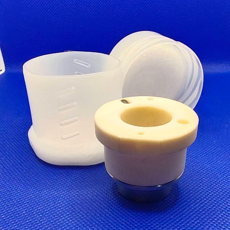 แหวนเซรามิค สำหรับหัวตัดไฟเบอร์เลเซอร์ HSG Fiber Laser Ceramic Holder WTC-11