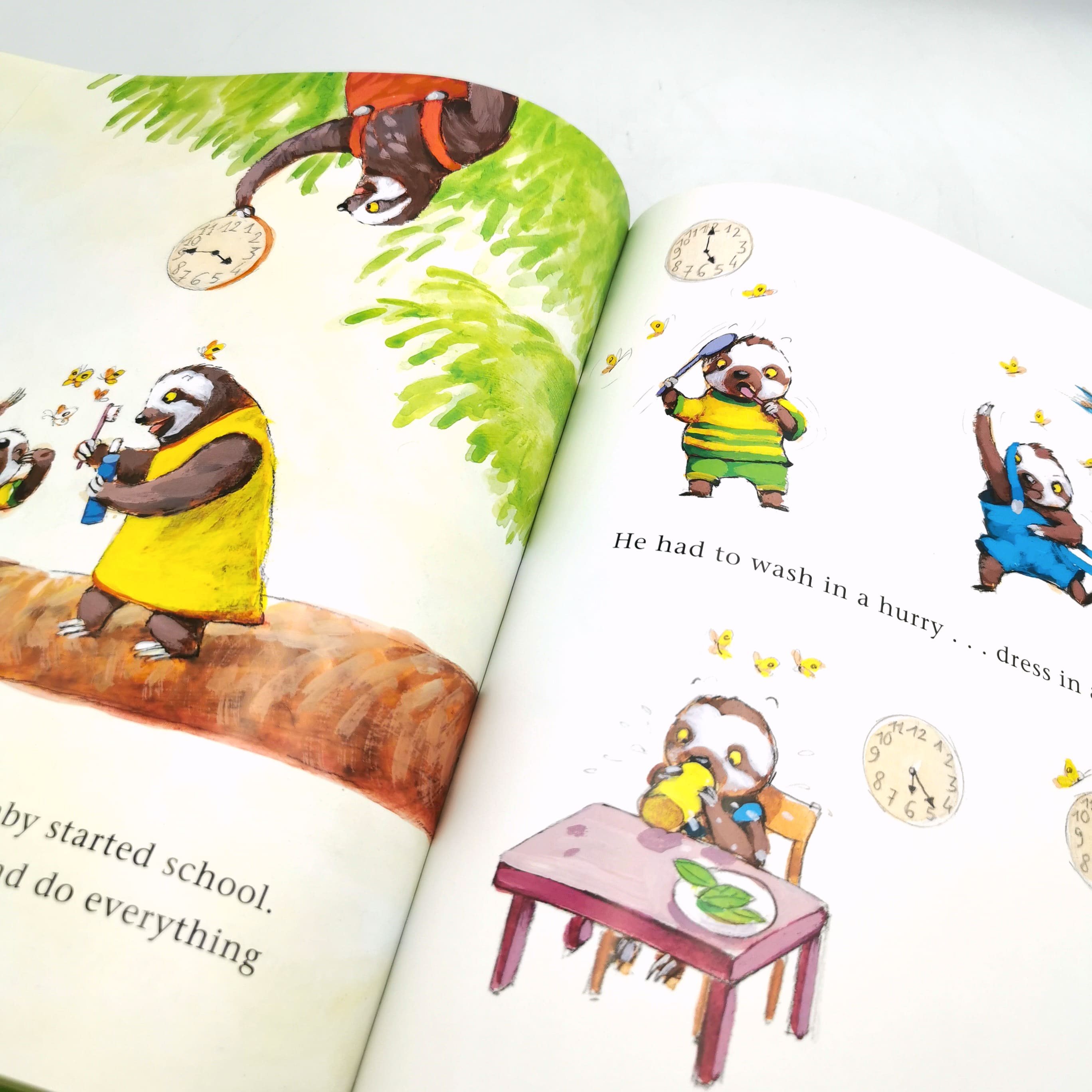 Smile, Breathe, and Go Slowly Slumby the Sloth Goes to School