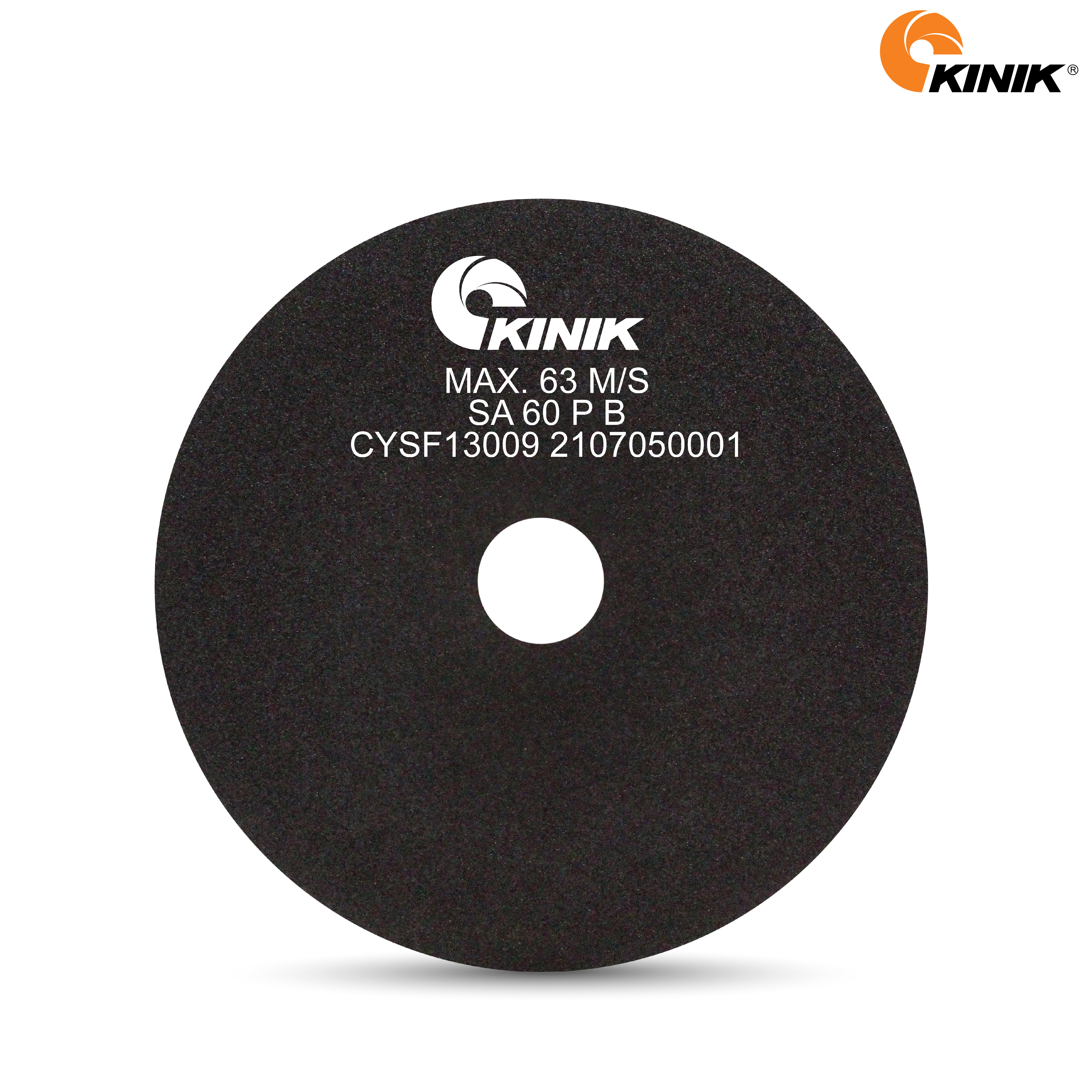 แผ่นตัดบาง KINIK SA60PB30 205x1.2x31.75 mm.