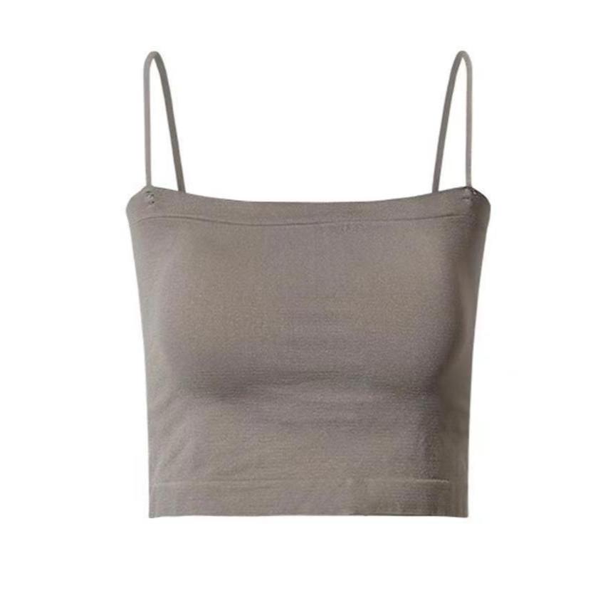 เสื้อสายเดี่ยว มีฟองน้ำในตัวใส่สบาย SP057