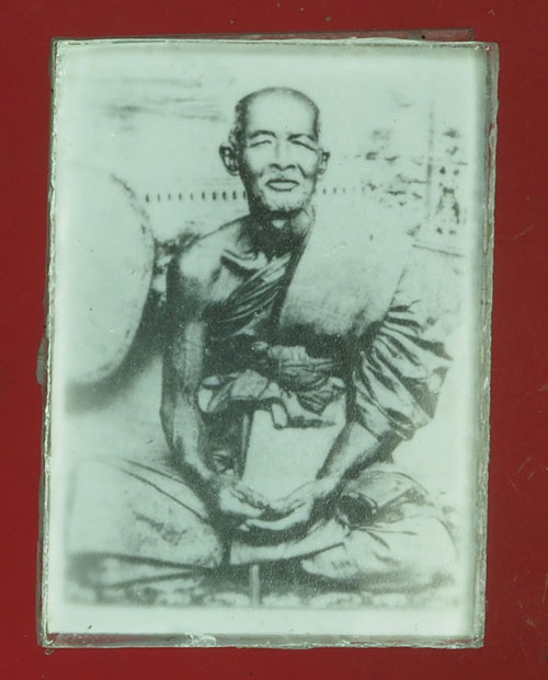 B2985 รูปถ่ายอัดกระจกสองหน้า พระย้อนไม่ตรงปี ไม่ทราบที่และปีสร้าง 3