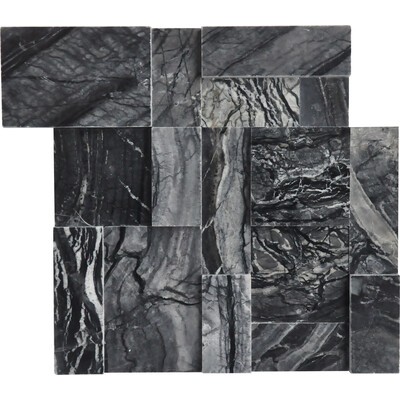 Marble Mix Tiles (Black)
