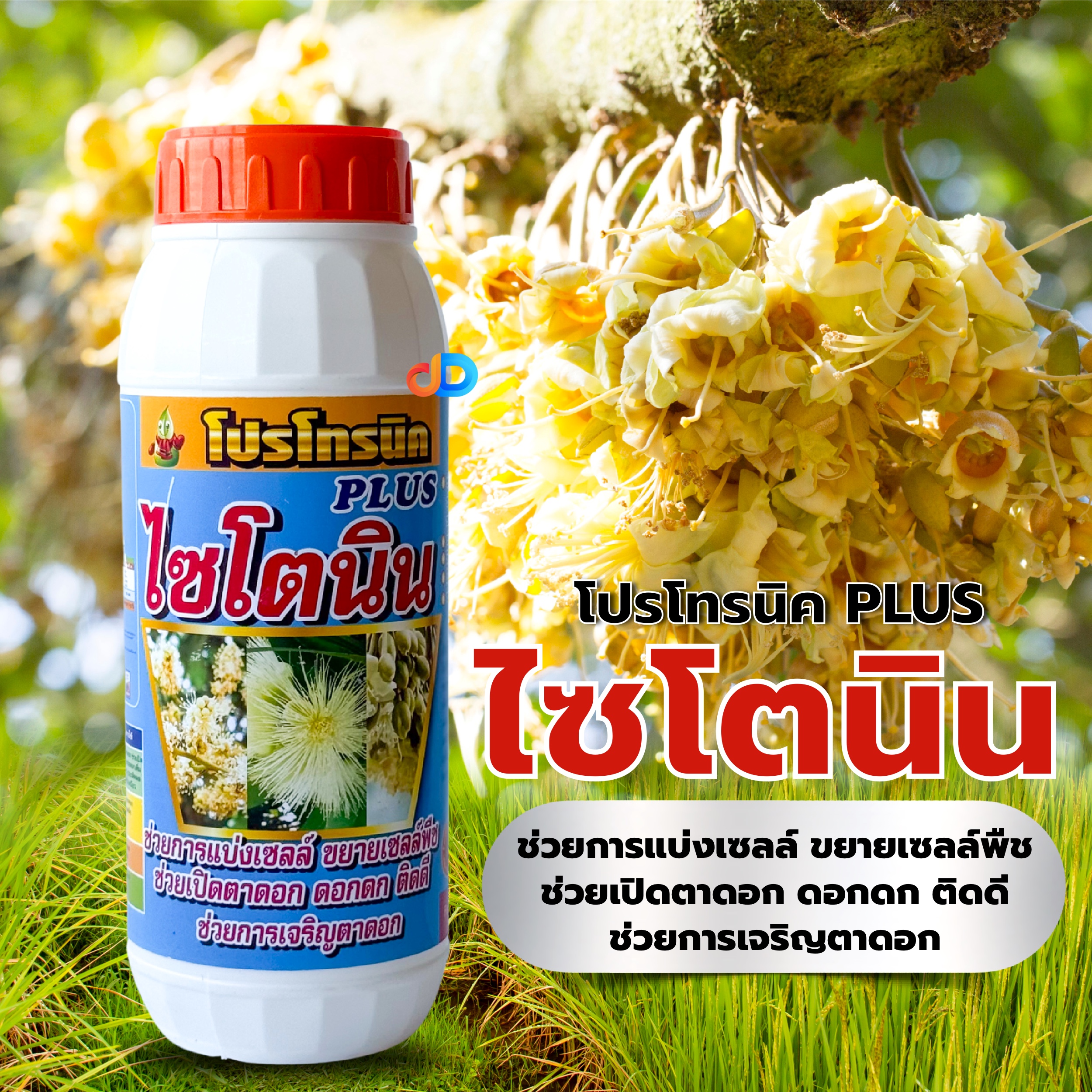 ไซโตนิน ขนาด 1 ลิตร #ช่วยเปิดตาดอก ดอกดก ออกผลดี สังเคราะห์โปนตีน ,ช่วยในการเคลื่อนย้ายอาหารสร้างน้ำตาล