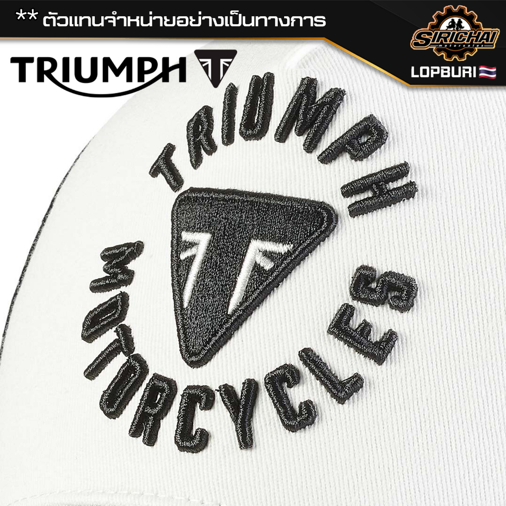 หมวกแก๊ป Triumph MCAS21005 ของแท้ 100%✅