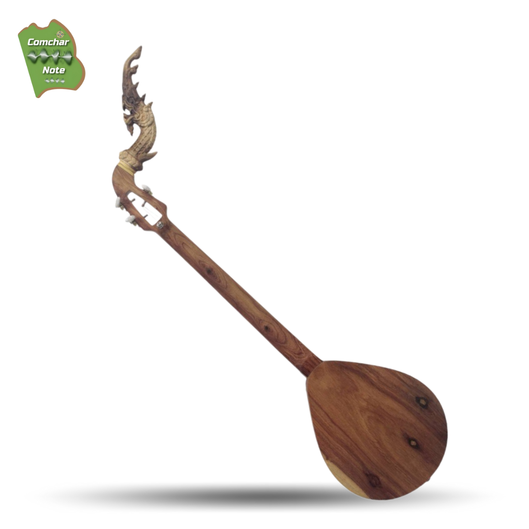 Comcharnote รุ่น BNK / W V2 / พิณคำชะโนด "รุ่นหาดนางคอย" ทรงหยดน้ำ / BNK-W V.2