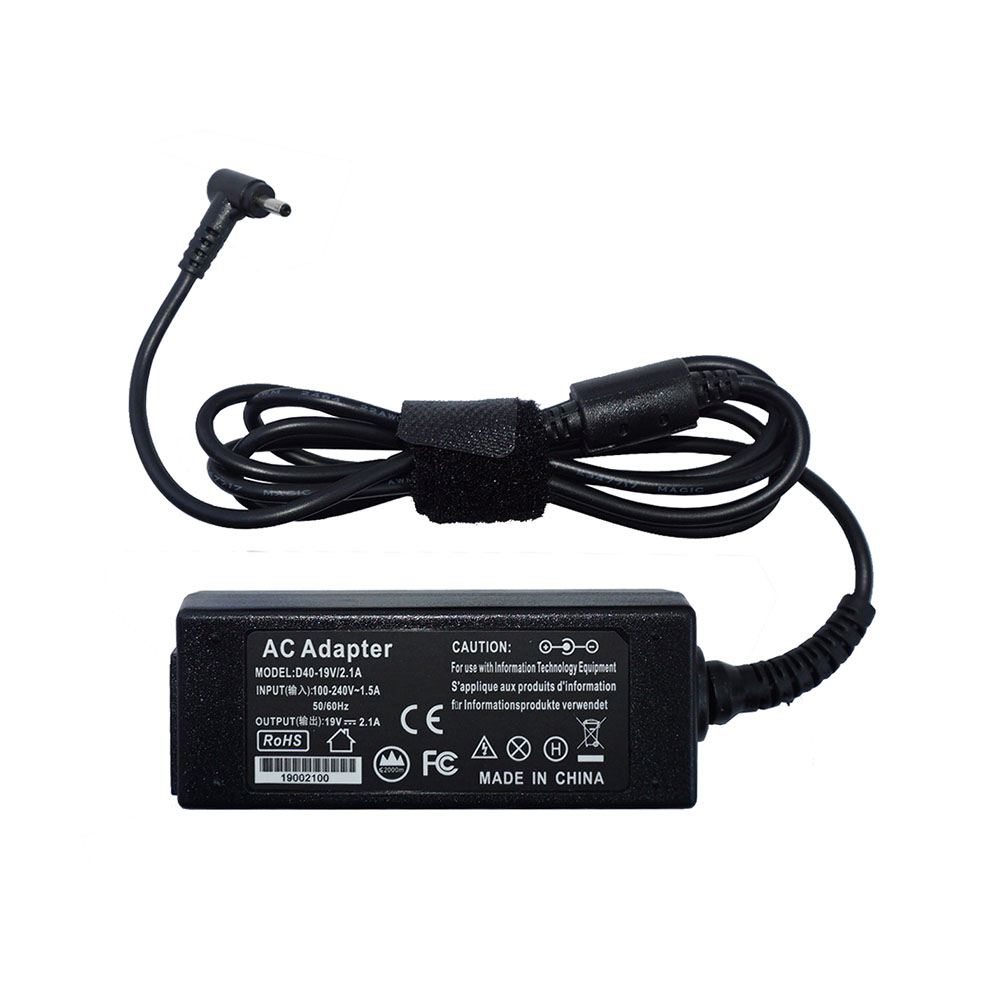 อะแดปเตอร์ อัสซุส - Asus adapter 40W 19V 2.1A ขนาดหัว 2.5x0.7 เกรด High copy