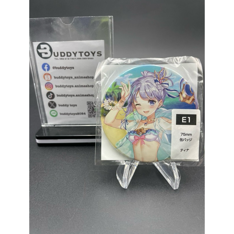 (ไม่ครบ)เซ็ตเข็มกลัด ไวท์แคท โปรเจกต์[White Cat Project Natsuiro Summer KUJI ~Splash!~ -Can Badges-]