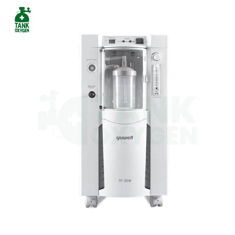 Yuwell รุ่น 7F-3DW เครื่องผลิตออกซิเจน ขนาด 3 ลิตร ประกันศูนย์ไทย 3 ปี