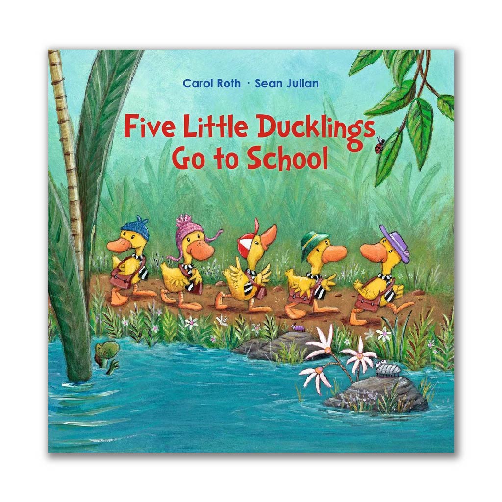 Five Little Ducklings Go To School