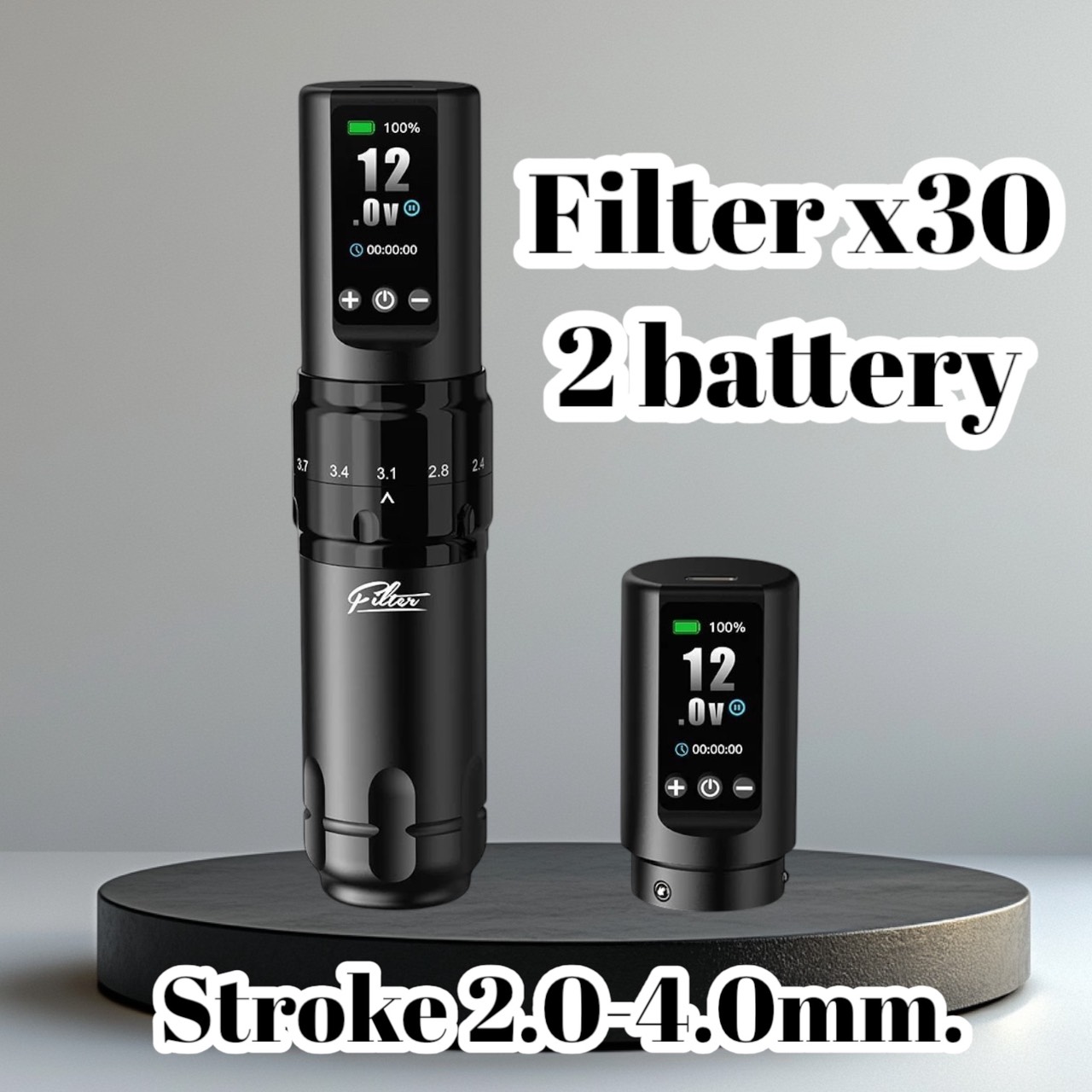 ฮอคเพนไร้สาย EZ FILTER X30 2battery Stroke 2.0-4.0mm.