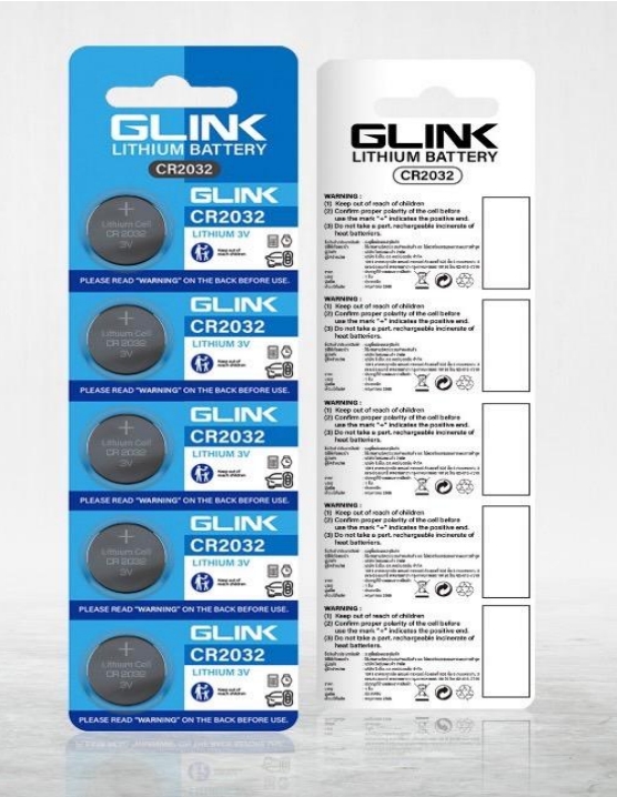 Glink Lithium Battery CR2032 3V