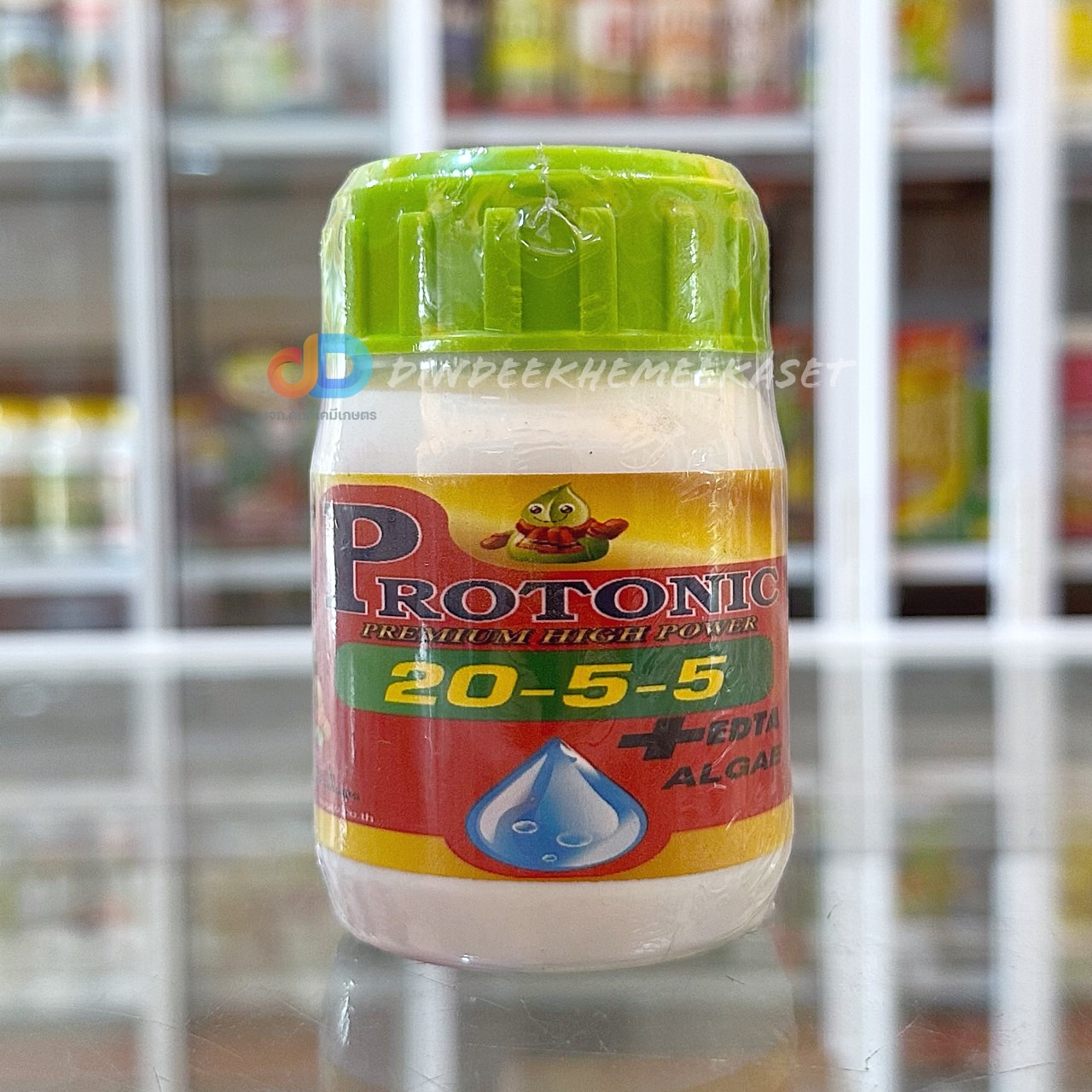 ปุ๋ยน้ำ 20-5-5 + EDTA Zn S ALGAE ปุ๋ยน้ำทางใบ แตกใบอ่อน ยอดอ่อน ใบหนา ใบสมบูรณ์ บำรุงลูกเล็ก ต้นสมบูรณ์ ขนาด 100 ซีซี