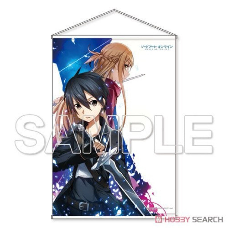 ผ้าแขวน คิริโตะ&อาสึนะ -SAO[Sword Art Online Progressive B2 -Tapestry- Kirito&Asuna]