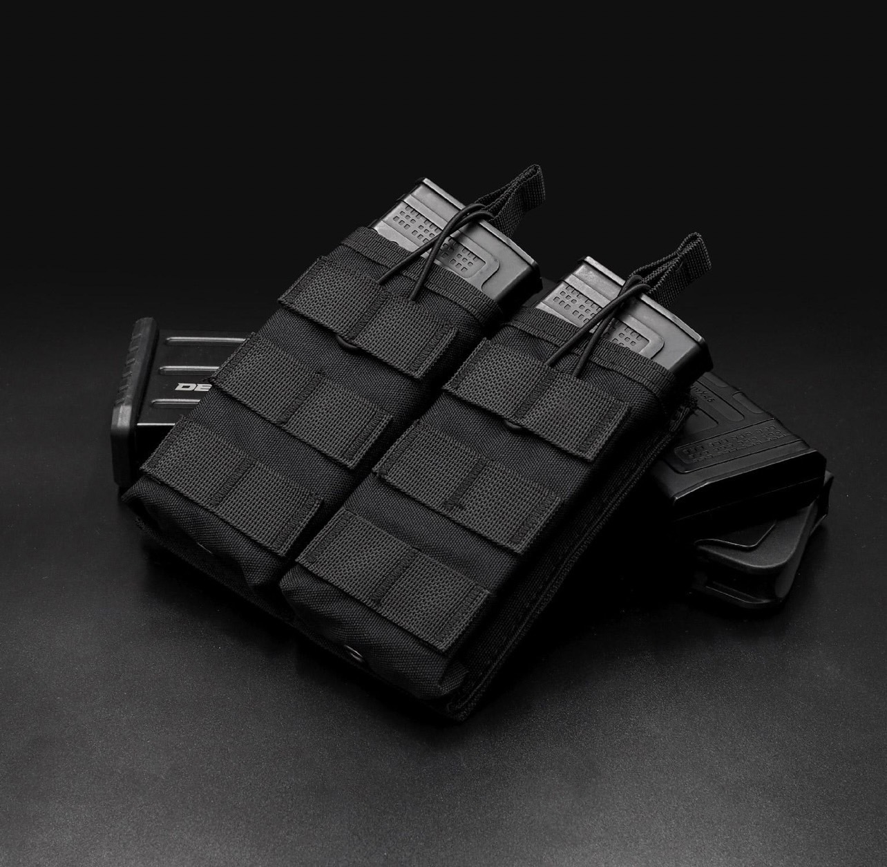 ซองผ้าใส่แม็กกาซีน M2 คู่ ติดเวสคาดเข็มขัดได้