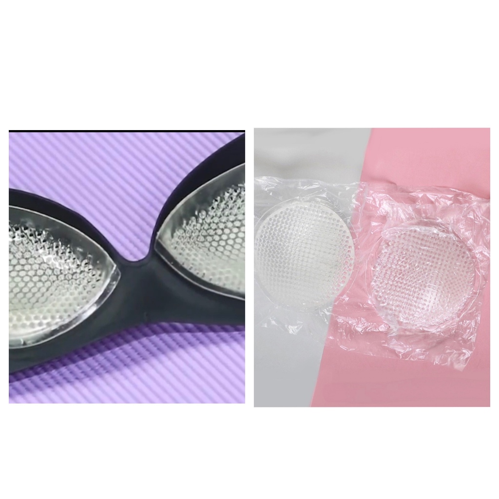 บราปีกนก ซิลิโคน บราใส บรากริตเตอร์ ติดทน