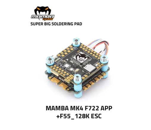 [STACK 30x30] Diatone Mamba Stack MK4 F722 APP F7 Flight Controller + F55 128K 3-6S 55A ESC