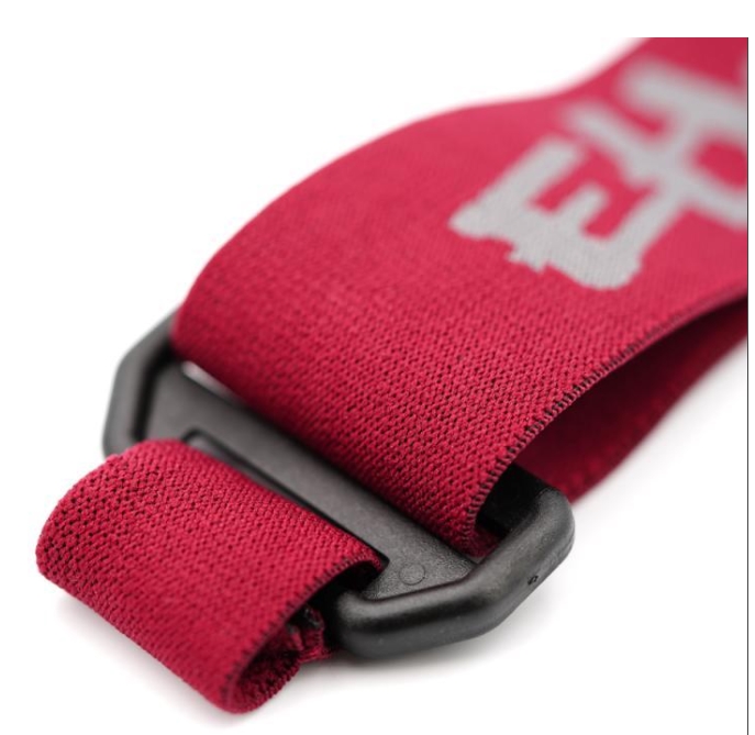 ETHIX GOGGLE STRAP V3 BURGUNDY RED (Black LOGO) สายรัดแว่น FPV fatshark Skyzone