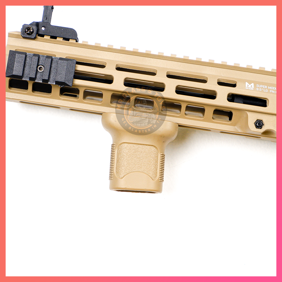 กริปจับมือหน้า แบบ M-lock สีทราย สำกรับ SLR , MK8 และ PDX (GRS)