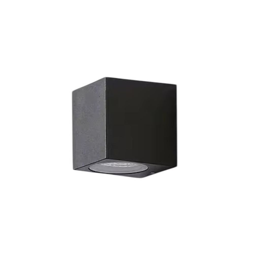 โคมไฟติดผนังภายนอก Outdoor Square Wall lamp Aluminum LED GU10 x 1 IP65