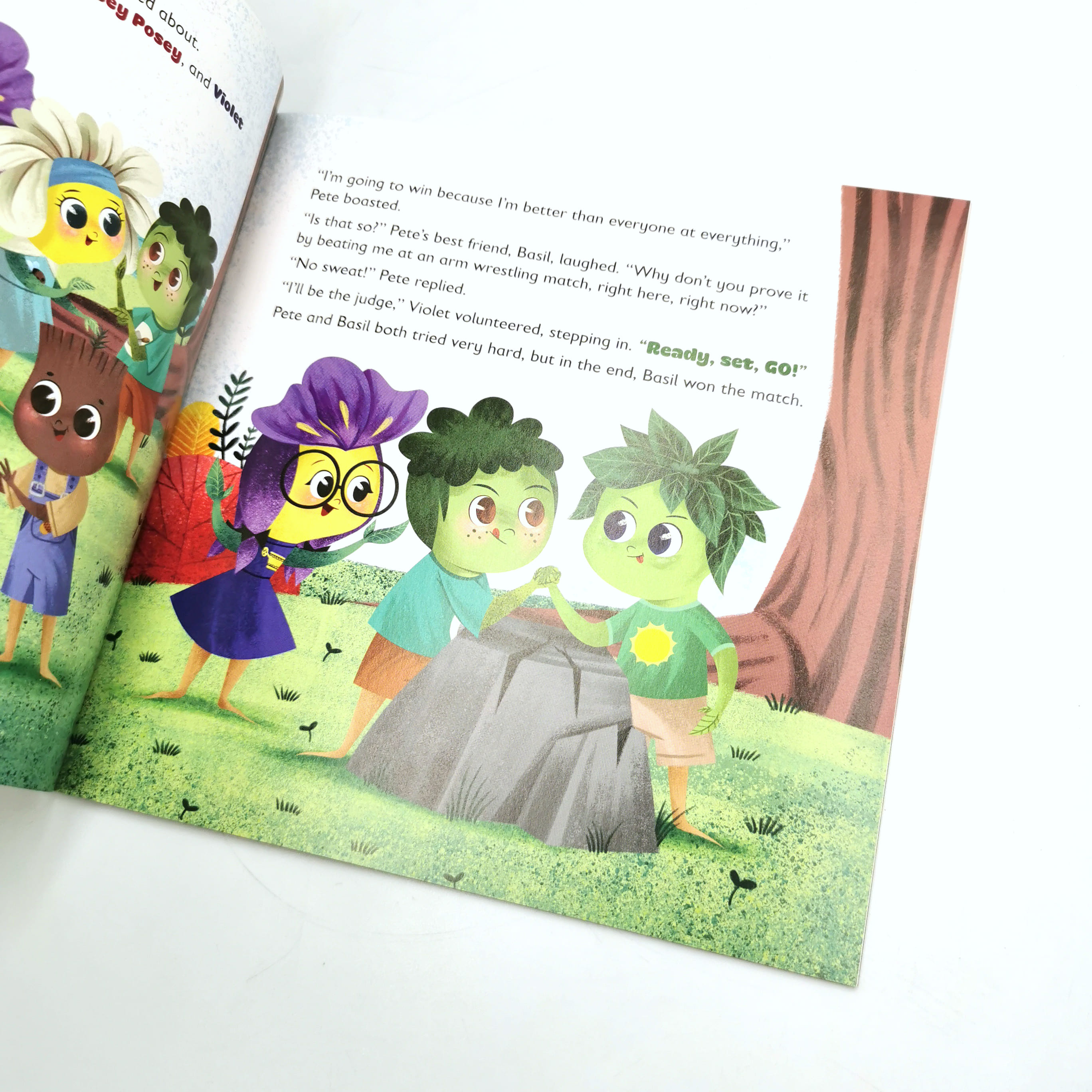 Pete Moss and the Super Strong Spinach (Bloomers Island)