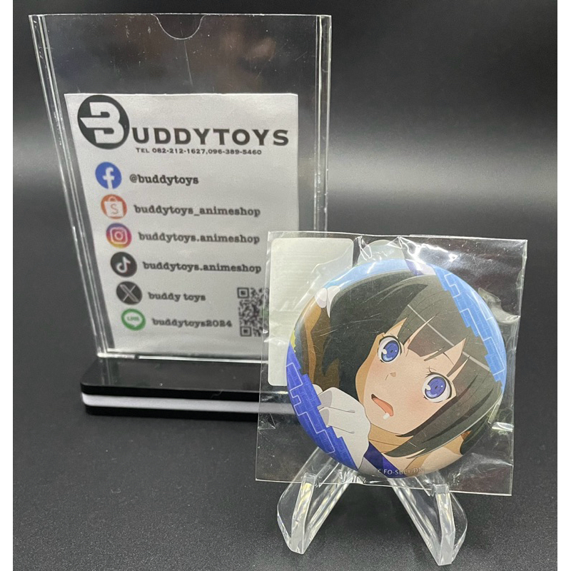 เข็มกลัด เฮสเทีย -ดันมาจิ(มันผิดรึไงถ้าใจอยากจะพบรักในดันเจี้ยน)[Danmachi -Can Badge- Hestia]