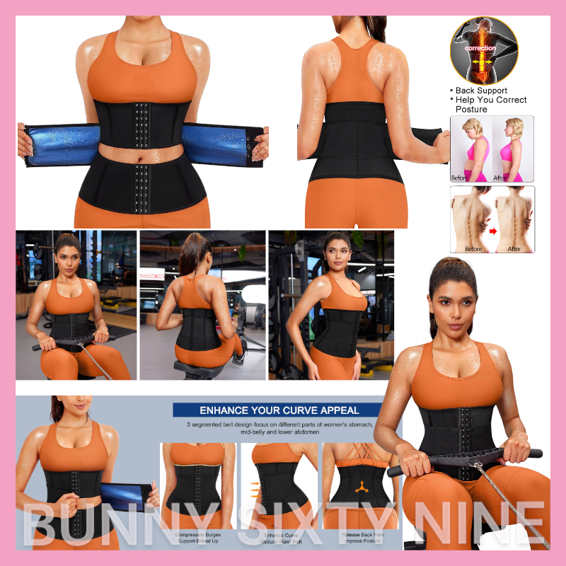 แผ่นรัดพุง เร่งเหงื่อ เผาผลาญไขมัน Z119 พร้อมส่งในไทย